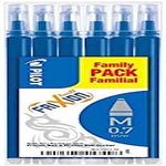 Pilot Frixion 0.7 mm Tip Pilot Refill for Rollerball Pen - Blue, 6 Count (Pack of 1)