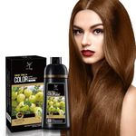 Hair color Shampoo to cover gray hair, Hair Dye, Hair color, instent Hair Color (Golden Brown)