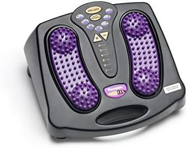 Masseur pieds Thumper Versa Pro - Appareil de Massage à Usage Domestique pour les Pieds, les Jambes, les Cuisses, les Mollets et le Dos - Coussinets Oscillants à Percussion avec Nœuds d'Acupression