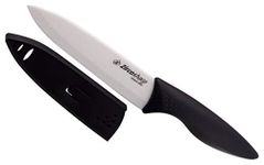 ZircoSharp Ceramic Kitchen Knife, 6.0" Blade Chef's Knife, White