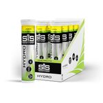 Science In Sport Hydro Hydration Tablets, Gluten-Free, Zero Sugar, Lemon Flavour Plus Electrolytes, 160 Effervescent Tablets (20 x 8 Bottles)