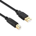 LIONX USB Cable for Samsung Laser Printers -C460W, C480W, ML-2165W, and More