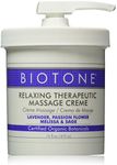 Biotone Relaxing Therapeutic Massage Creme, 16 Ounce