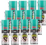 Akfix 895 Gaps & Cracks Barrier Insulation Spray Foam (12x12 Oz.) - Gap Filler, PestBlocker, Hole Blocker, Polyurethane Expanding Foam Spray for Barrier, Gaps Cracks Filler | 12 Oz. 12 Pack