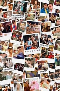 AMBROSIANA GB Eye Ltd, Friends, Polaroids, Maxi Poster, 61 x 91,5 cm, Carta, Multicolore, 91.5 x 61cm
