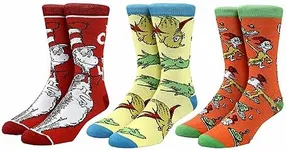 Dr. Suess Crew Socks (3-Pack)