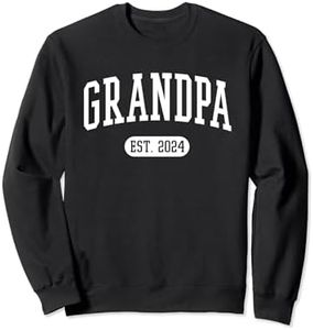 Grandpa Est. 2024 Vintage Sweatshirt