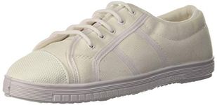 Liberty Kids Tennis-E White School Shoes - 7 UK