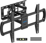 MOUNTUP UL Listed TV Wall Mount, Full Motion TV Mount for Most 42-82 Inch Flat Curved TVs, Wall Mount TV Bracket with Articulating Arm, Hold up to 100lbs Max VESA 600x400mm, Fits 12" 16" Stud