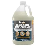 STAR BRITE Composite Deck Cleaner (1 GALLON) - Concentrated Formula - Effortlessly Removes Dirt, Grease & Stains - Ideal for Wood & Composite Surfaces (57000)