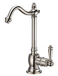 Whitehaus Collection WHFH-C1006-PN Forever Hot Point of Use Cold Water Faucet with Traditional Spout, Polished Nickel