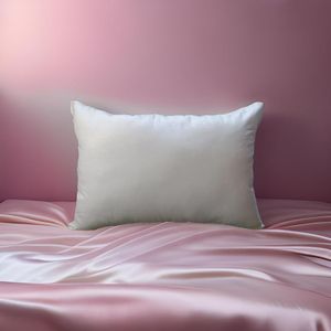 VISION INK'D Luxury Cotton Sleeping Pillow - Soft & Fluffy White Pillow | Hypoallergenic & Breathable Support for Bed | Pack of 5