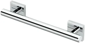 Gatco 940 Elevate 12" L Grab Bar, Chrome/ADA Compliant Stainless Steel Safety Grab Bar for Bathroom