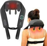 Snailax Cordless Neck Shoulder Massager with Soothing Heat, Upgarded 4D Deep Tissue Kneading, Shiatsu Neck Back Massager Pillow for Neck, Traps, Back, Gifts for Men Women Mom Dad