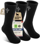Heat equation Alpaca Socks for Men 