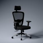 Green Soul Jupiter Pro (2024 Edition) | Ergonomic Office Chair for Work | 3 Year Warranty | Seat Slider | Multi-Lock Synchro Tilt Recline Mechanism | 4D Armrest | Adjustable Lumbar | High Back | Black
