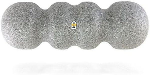 Rollga STANDARD - The BETTER Foam Roller for Flexibility, Muscle Recovery, Back & Neck Massage, & Exercise (Silver)