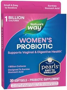 Nature's Way Probiotic Pearls Women's, 1 Billion Live Cultures, 30 Softgels