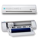 MY PRINT | Silhouette Cameo 5 Cutting Plotter for Sticker Cutting | Crafting User | Customise Working | 12 Inch Width For Business Supplies Products