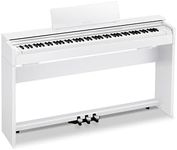 Casio CELVIANO AP-S200 Console Digital Piano, with 88 Weighted Keys, 19 Tones, 40W Speaker System, Bluetooth Audio/MIDI, USB, White Finish (AP-S200WE)