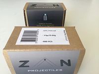 Zan Projectiles .177/4.5mm 13gr Slug Qty 400 - SUB12 Suitable L848