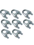 CBPRO DIN 741 Type Wire Rope Clamps (Pack of 8, 5 MM)