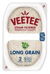 VEETEE Microwavable Long Grain Rice Twin Pot, 260 g (Pack of 6)