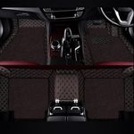 AutoZing 7D Premium Custom Fitted Car Mats for Honda Civic (2020-22) - Coffee Coffee