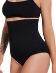 SURE YOU LIKE Tummy Control Shapewear for Women High Waist Seamless Body Shaper Underwear Panties, Black, XL