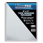 Ultra Pro 9" X 11-1/4" Thick Magazine Toploader 10ct - One Size, One Color (SFTL1197)