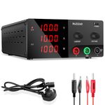 RUZIZAO Bench Power Supply, DC Power Supply Variable 100V 10A 1000W, High Power DC Power Supply with Encoderknob, Adjustable Switching Regulated Power Supply, Benchtop Lab Power Supply