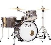 Pearl Roadshow Drum Set 4-Piece Complete Kit with Cymbals and Stands, Bronze Metallic (RS584C/C707)