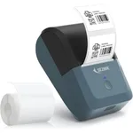 SEZNIK Tej Bluetooth Mini Thermal Label Printer for Business Office Home Students | Inkless Thermal | Mobile, Desktop Compatible | 58 mm (2 inches) | 1 Year Warranty (Tej Label Printer)