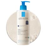 La Roche-Posay Lipikar Wash AP+ Body & Face Wash with Pump, Gentle Cleanser with Shea Butter & Niacinamide for Extra Dry Skin, Allergy Tested