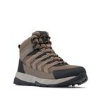 Columbia Men's Strata Trail Mid Waterproof, Mud/Desert Sun, 13