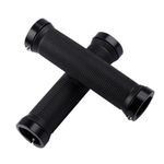 ABC AMOL BICYCLE COMPONENTS Cycling Lock-on Anti-Slip Bicycle Handle Grips (Black)