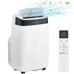 Jojoka Air Conditioner Portable for Room, 10000 BTU Portable AC with Remote Control, 3-in-1 Function, 450 Sq Ft Coverage, 24 Hour Timer & Window Venting Kit, White