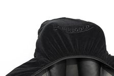 Rhinegold Stretch Jersey Saddle Cover - Black