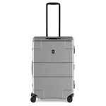 Victorinox Lexicon Framed Series Medium Hardside Check-in Luggage, 72 litres, Silver, Polycarbonate, 610540 | Premium Swiss Trolley Suitcase