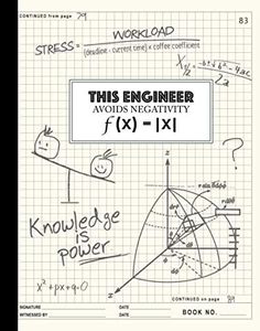 Engineering Notebook: Graph Paper Notebook Quadrille 4 X 4 Quad Ruled Book: 100 Pages (.25" Lab Grid Format), 8" x 10"