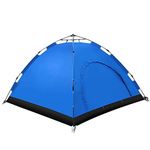 IRIS Instant Pop Up Tents, 2 Person Automatic Hydraulic Family Tents, Waterproof Backpacking Tents for Outdoor Sports Camping Hiking Ultralight with Carry Bag (200 X 150 X 135 cm)