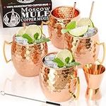 Benicci Moscow Mule Copper Mugs - S