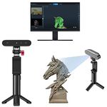 [2023 Upgrade] Creality 3D Scanner CR-Scan Ferret 3D Scanner for 3D Printing and Modeling, Handheld Scanner with 30 FPS Quick Scan, 0.1mm Accuracy, Dual Mode Scanning, Full Color