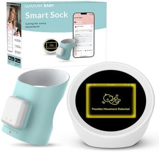 WUUK BABY Smart Sock Monitor, Tracks Sleep & Movement, No Subscription