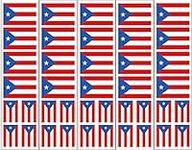 40 Removable Stickers: Puerto Rico 