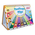 Junior Learning FLIP Chart Feelings 0.6 H x 9.6 L x 9.4 W