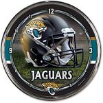 (Jacksonville Jaguars) - Nfl Football Team Chrome Wall Clock