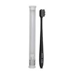 CARE CUB Black Zigzag Ultra Soft-Bristles Micro Nano 10,000 Bristle Good Cleaning Effect For Sensitive Teeth Oral Gum Toothbrush For 8 + & Adults,Manual