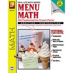 Menu Math Ice Cream Parlor Book-1