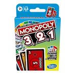 Monopoly Bid Game, Quick-Playing Card Game For 4 Players, Game For Families And Kids Ages 7 And Up